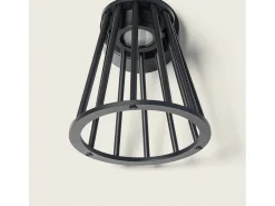 Sale Ledkia Lámpara de Pared Exterior LED 6W Aluminio Bradda Negro