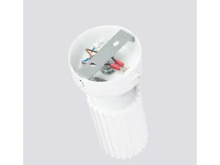 Best Sollux Lighting Lámpara de pared Gloow minimalista de aluminio - 1 fuentes luminosas 4000K - L.8 x A.16 cm - Blanco