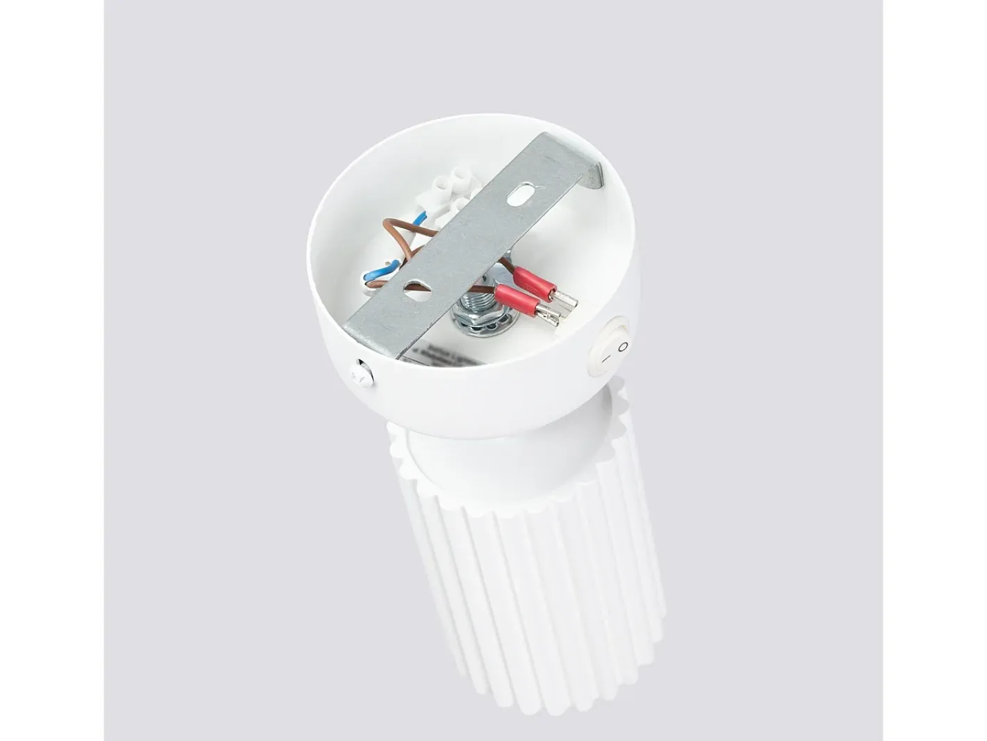 Sollux Lighting Lámpara de pared Gloow minimalista de aluminio - 1 fuentes luminosas 3000K - L.8 x A.16 cm - Blanco Discount