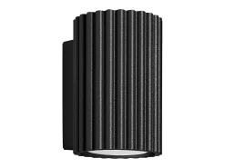 Sollux Lighting Aplique Para Pared-Lámpara de pared Gloow minimalista de aluminio - 1 fuentes luminosas 3000K - L.6,5 x A.10 cm - Negro