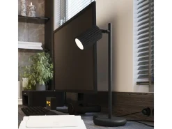 Sollux Lighting Aplique Para Pared-Lámpara de pared Gloow minimalista de aluminio - 1 fuentes luminosas 3000K - L.6,5 x A.10 cm - Negro