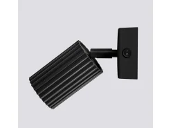 Sollux Lighting Lámpara de pared Gloow minimalista de aluminio - 1 fuentes luminosas 3000K - L.8 x A.16 cm - Negro Online