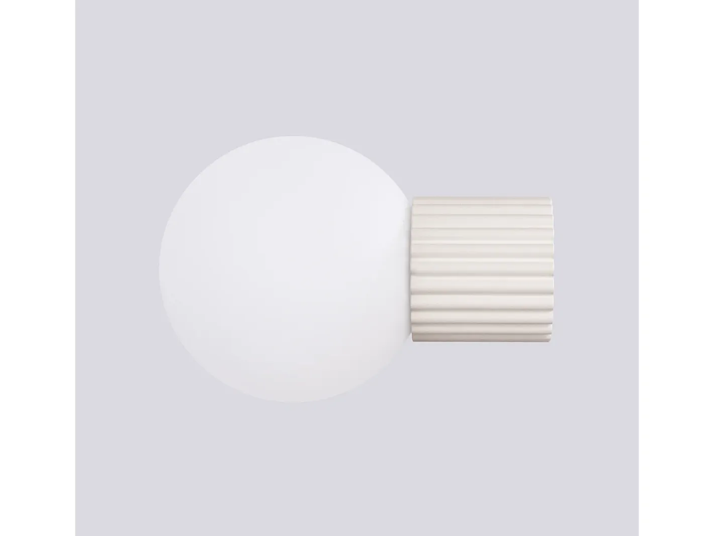 Sollux Lighting Lámpara De Pared Halo Moderno De Aluminio/Vidrio - 1 Fuentes Luminosas - L.12 X A.12 Cm - Beige Outlet