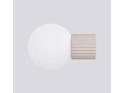 Sollux Lighting Lámpara De Pared Halo Moderno De Aluminio/Vidrio - 1 Fuentes Luminosas - L.12 X A.12 Cm - Gris Pardo Marru00f3n Best