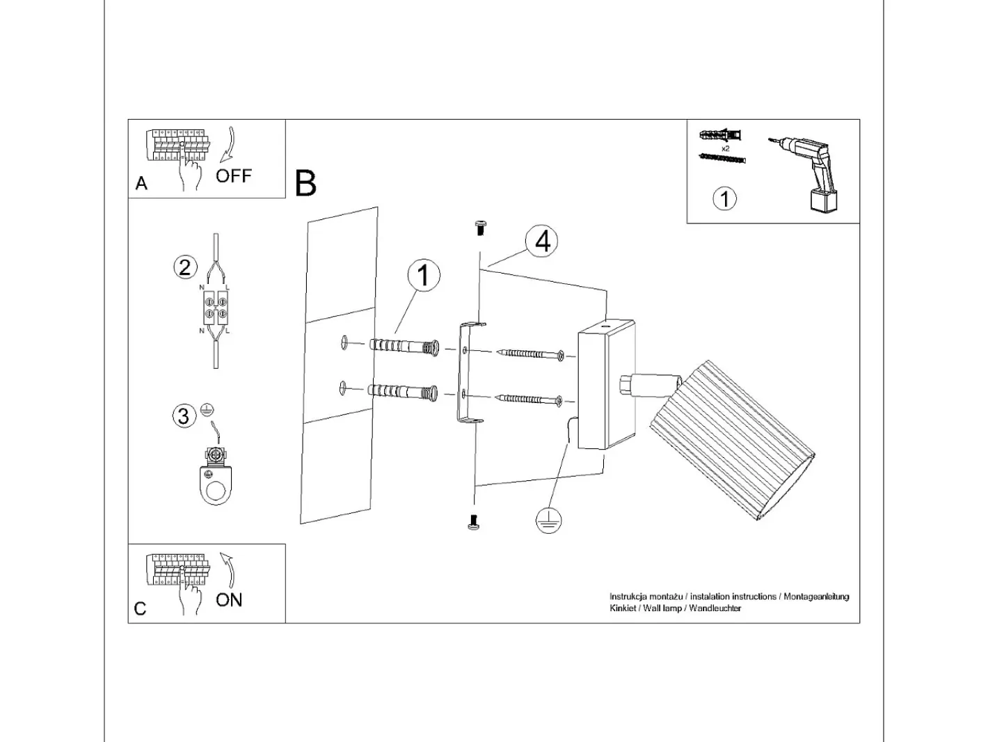 Sollux Lighting Lámpara De Pared Karbon Minimalista De Aluminio - 1 Fuentes Luminosas - L.8 X A.8 Cm - Ocre Rojo