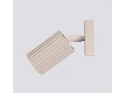 New Sollux Lighting Lámpara De Pared Karbon Minimalista De Aluminio - 1 Fuentes Luminosas - L.8 X A.16 Cm - Pardo Gris