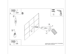 Sollux Lighting Aplique Para Pared-Lámpara De Pared Karbon Minimalista De Aluminio - 1 Fuentes Luminosas - L.8 X A.16 Cm - Beige