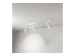 Lámpara de pared LED cilíndrica orientable BAMBU de Bianca Perenz Blanco Hot