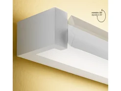 Aplique Para Pared-Lámpara de pared LED Perenz 35 W, 3200 lm, 100 cm, CCT, blanca, ajustable e inclinable Blanco