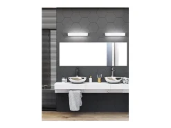 Lámpara de pared LED Perenz 17 W, 1275 lm, 40 cm, CCT, color , ajustable e inclinable Negro Clearance