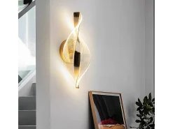Lámpara De Pared Led Toolight G031-W Gold Dorado Hot