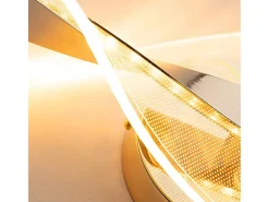 Lámpara De Pared Led Toolight G031-W Gold Dorado Hot