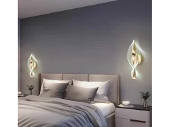 Lámpara De Pared Led Toolight G031-W Gold Dorado Hot