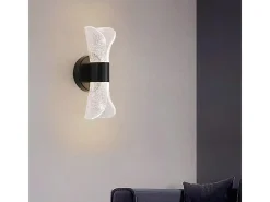 Lámpara De Pared Led Toolight G029-W Black Negro Outlet