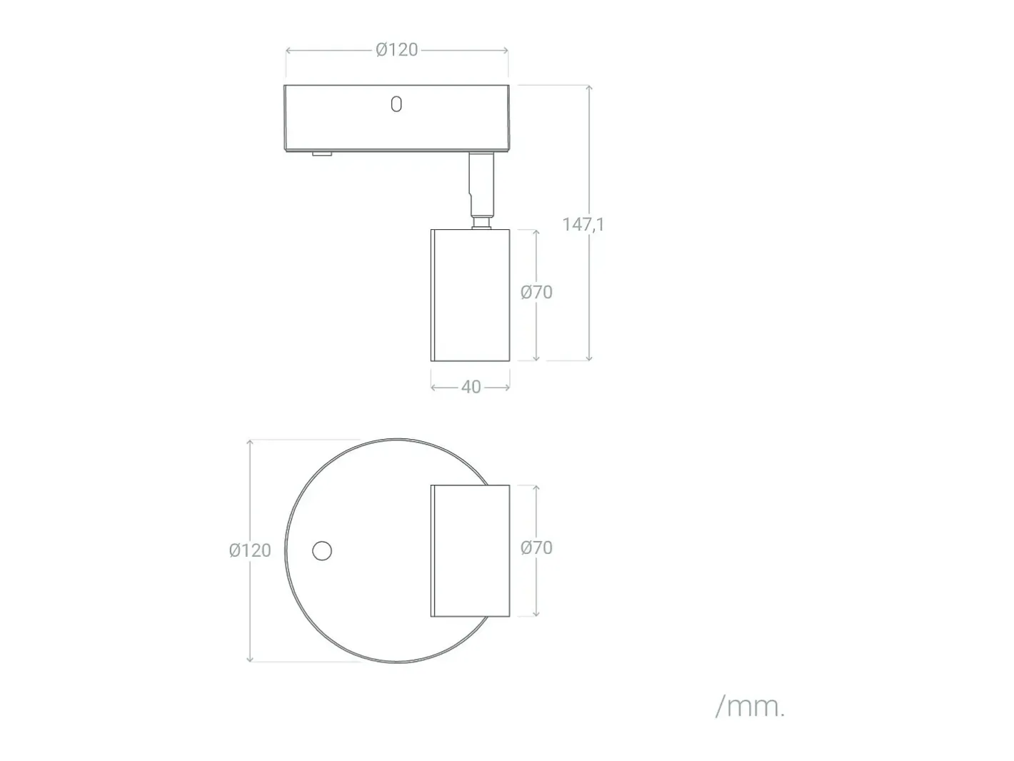 Discount Ledkia Lámpara de Pared LED 5W Metal con Interruptor Serifos Negro