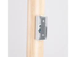 Online Sollux Lighting Lámpara de pared Lino moderno de madera/acero - 2 fuentes luminosas - L.6 x A.30 cm - madera natural/ Blanco