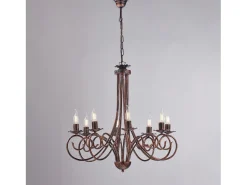 Lámpara de pared Malena en metal y aluminio con LED integrado L.26 D.8 BL247-ABC Blanco Hot