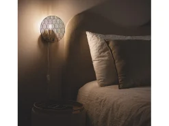 Ledkia Aplique Para Pared-Lámpara de Pared Metal Delly Dorado Multicolor