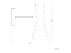 Ledkia Aplique Para Pared-Lámpara de Pared Metal Direccionable Jigger Azul