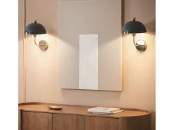 Best Ledkia Lámpara de Pared Metal Onkar Azul