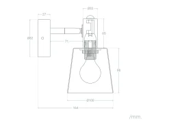 Ledkia Lámpara de Pared Metal Tatlin Blanco Discount