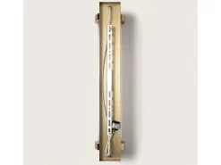 Ledkia Aplique Para Pared-Lámpara de Pared Metal y Cristal Marsen Dorado