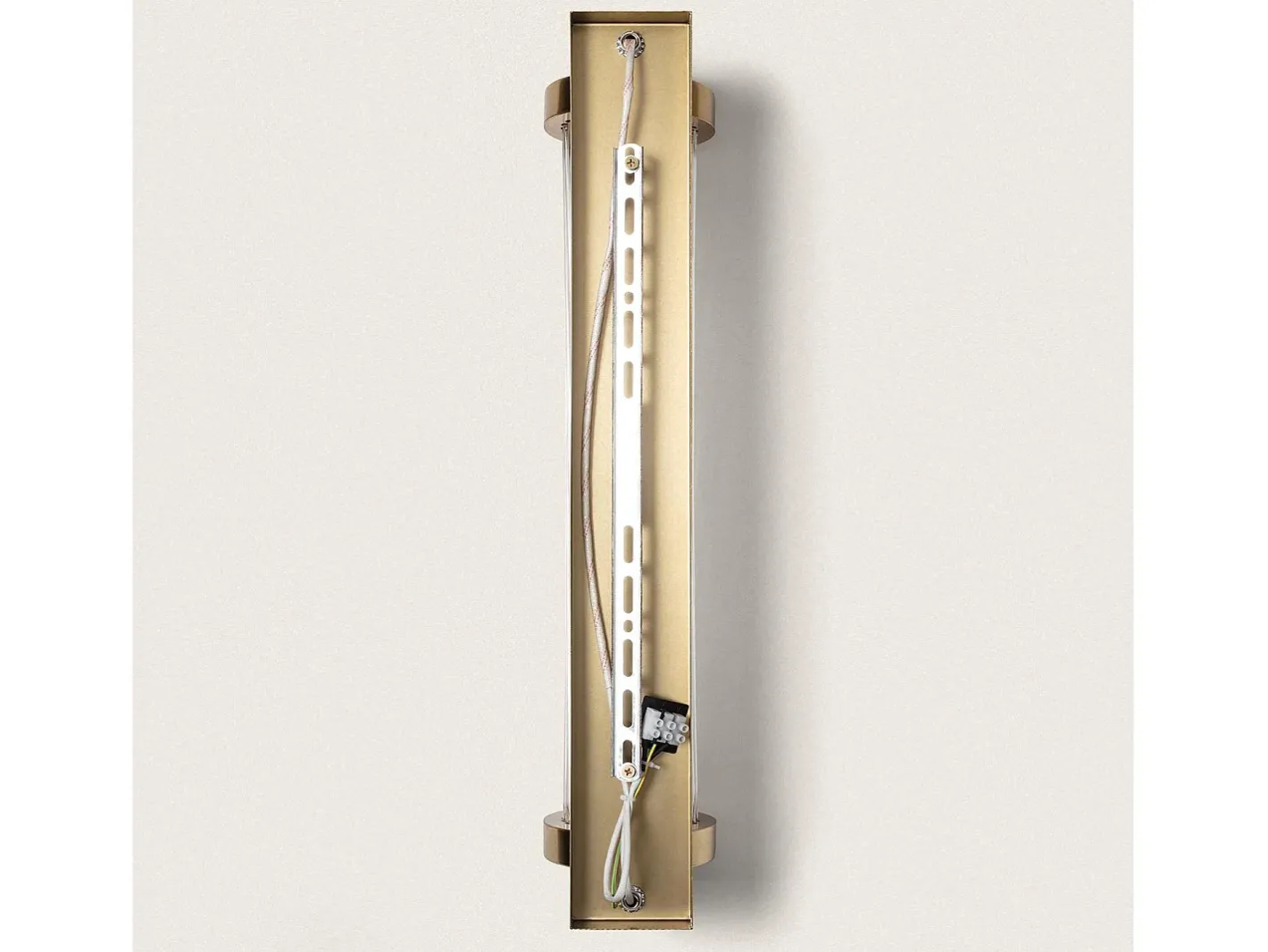 Ledkia Aplique Para Pared-Lámpara de Pared Metal y Cristal Marsen Dorado