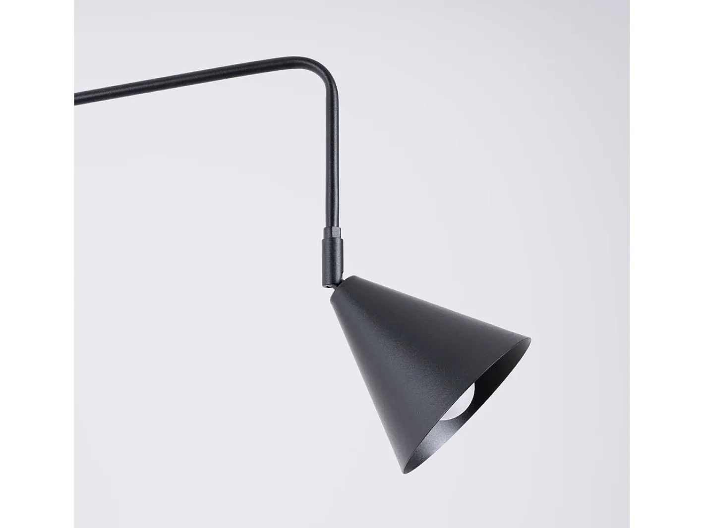 Clearance Sollux Lighting Lámpara De Pared Nox Moderno De Acero - 1 Fuentes Luminosas - L.14 X A.30 Cm - Negro