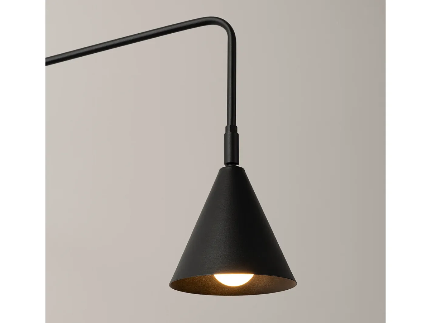 Clearance Sollux Lighting Lámpara De Pared Nox Moderno De Acero - 1 Fuentes Luminosas - L.14 X A.30 Cm - Negro