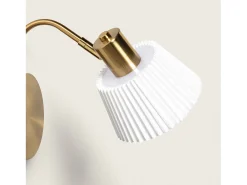 Ledkia Aplique Para Pared-Lámpara de Pared Orientable Metal Magda Blanco