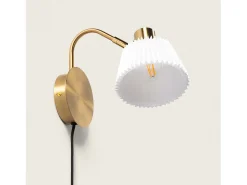Ledkia Aplique Para Pared-Lámpara de Pared Orientable Metal Magda Blanco