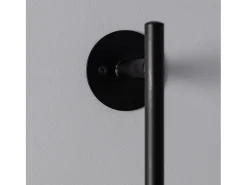 Ledkia Aplique Para Pared-Lámpara de Pared Orientable Metal Oga Negro Multicolor