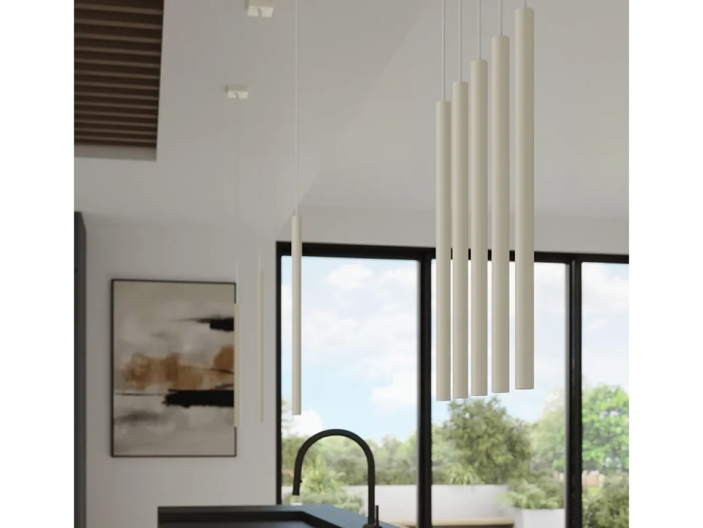 Discount Sollux Lighting Lámpara De Pared Pastelo Moderno De Acero - 2 Fuentes Luminosas - L.2,5 X A.50 Cm - Beige