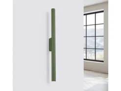 Sollux Lighting Lámpara De Pared Pastelo Moderno De Acero - 2 Fuentes Luminosas - L.2,5 X A.50 Cm - Oliva Verde Hot