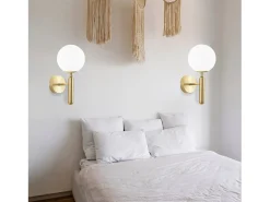 Aplique Para Pared-Lámpara De Pared Toolight G098-1W Gold White Dorado