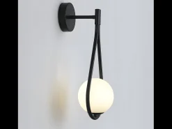 New Lámpara De Pared Toolight G093-1W Black White Negro