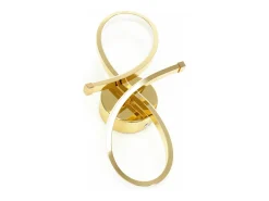 Lámpara De Pared Toolight Led App1051-W Gold Dorado New