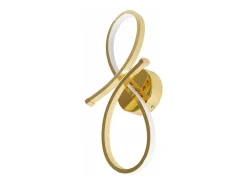 Lámpara De Pared Toolight Led App1051-W Gold Dorado New