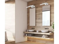 Outlet Lámpara De Pared Toolight Led App372-1W 40Cm Chrome Plateado