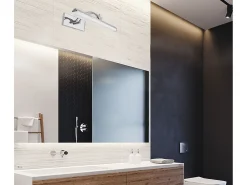 Outlet Lámpara De Pared Toolight Led App372-1W 40Cm Chrome Plateado