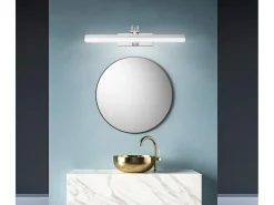 Outlet Lámpara De Pared Toolight Led App372-1W 40Cm Chrome Plateado