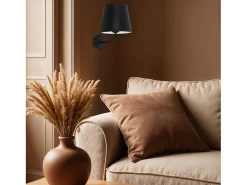 Aplique Para Pared-Lámpara De Pared Toolight App1612-1W Black Negro