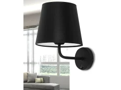 Aplique Para Pared-Lámpara De Pared Toolight App1612-1W Black Negro