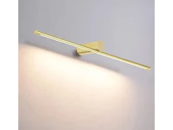 New Lámpara De Pared Toolight Led App1346-W 80Cm Brush Gold Dorado
