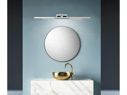 Aplique Para Pared-Lámpara De Pared Toolight Led App367-1W 106Cm Chrome Plateado