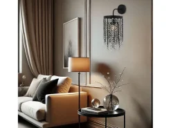 Lámpara De Pared Toolight App1315-W Black Negro Outlet