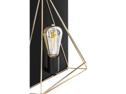 Aplique Para Pared-Lámpara De Pared Toolight App1095-1W Black Negro