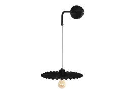 Lámpara De Pared Toolight App1355-1W 30Cm Black Negro Sale