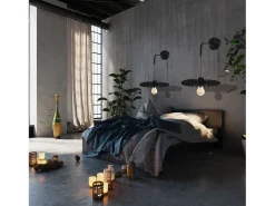 Lámpara De Pared Toolight App1355-1W 30Cm Black Negro Sale