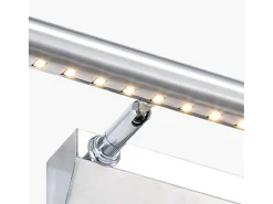 Discount Lámpara De Pared Toolight Led App362-1W 55Cm Chrome Plateado